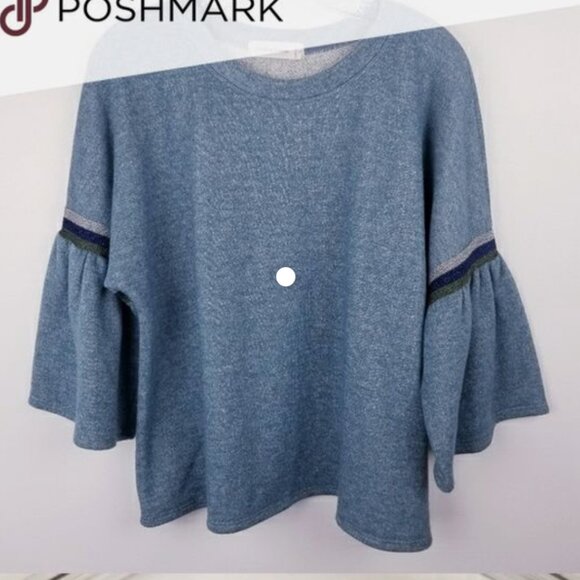 Counting Dreams Top with Bell Sleeves Size Medium - Picture 1 of 3